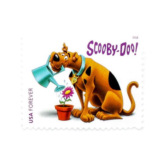 2018 US First-Class Scooby-Doo Forever Stamps Panes