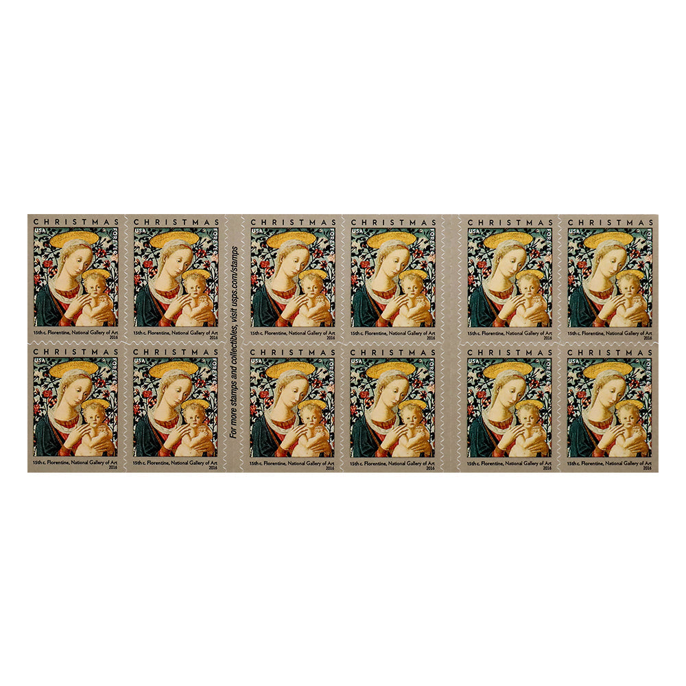 2016 US Florentine Madonna and Child Forever Stamps