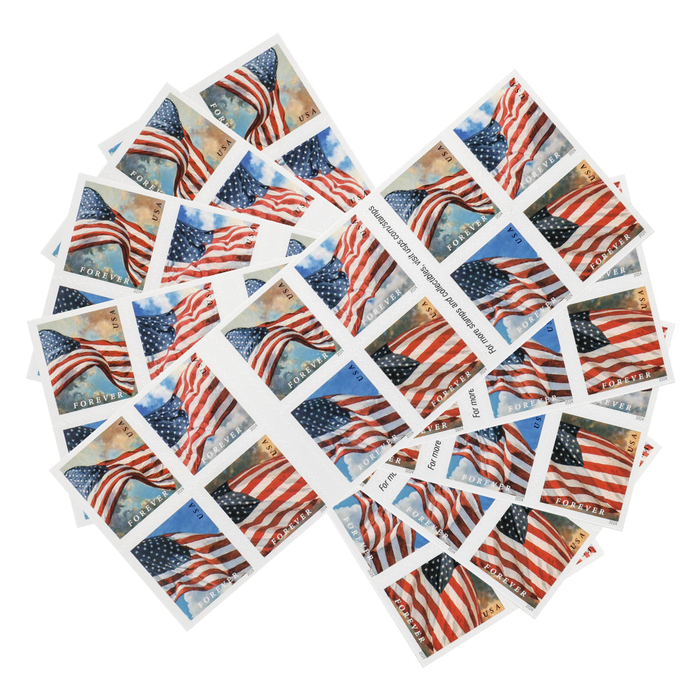 2024 U.S. Flags Forever Stamps Booklets